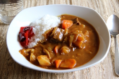 برنج کاری ژاپنی Japanese curry rice