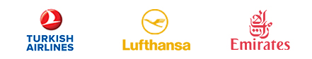 AirLines Turkish Lufthansa Emirates