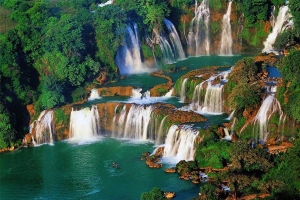 آبشارهای بان گیوک در کائو بانگ